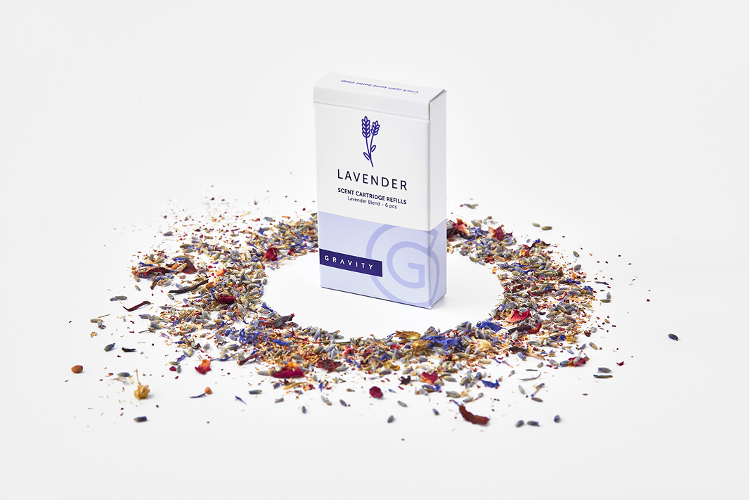 Gravity Products pillow vials packaging
