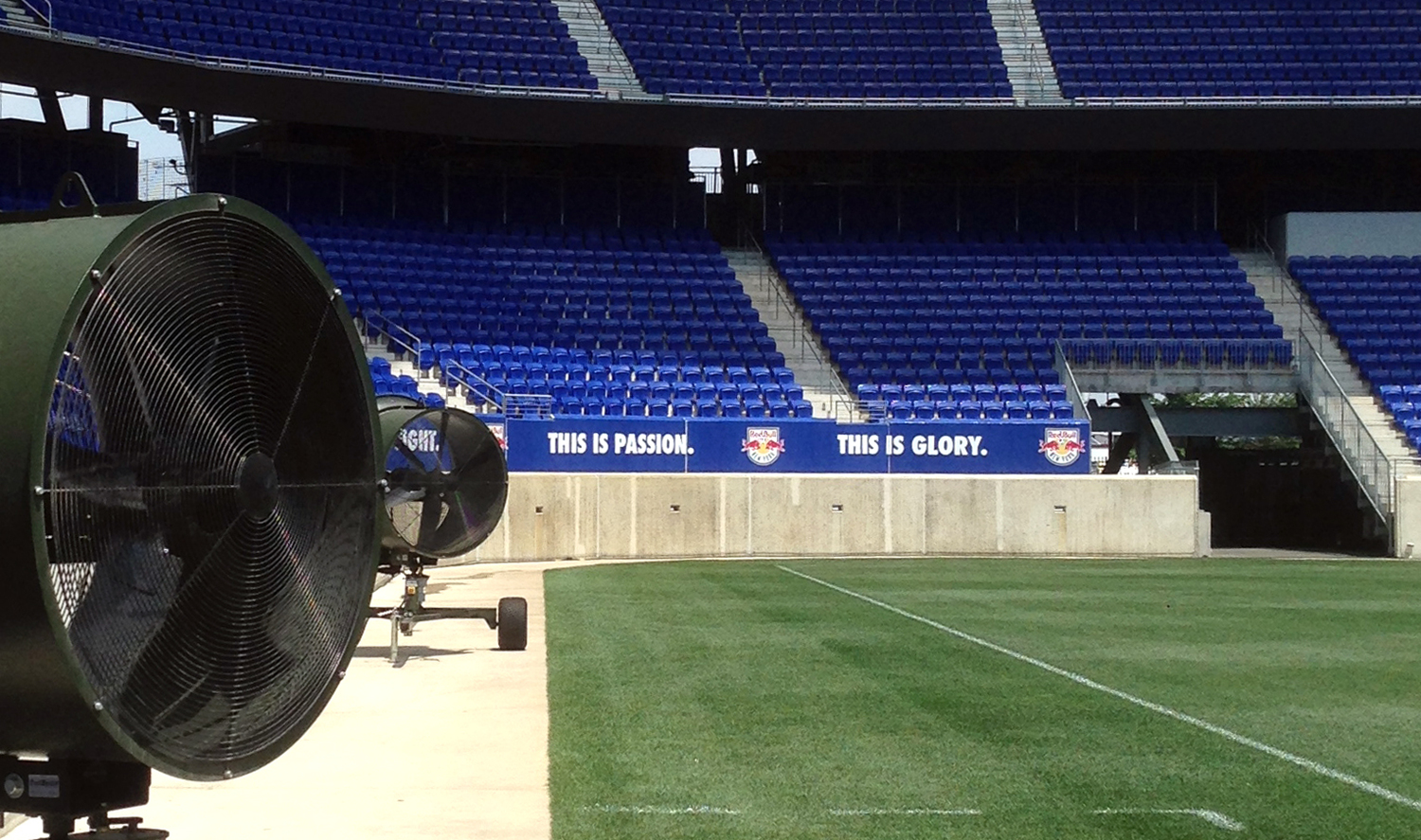New York Red Bulls arena branding