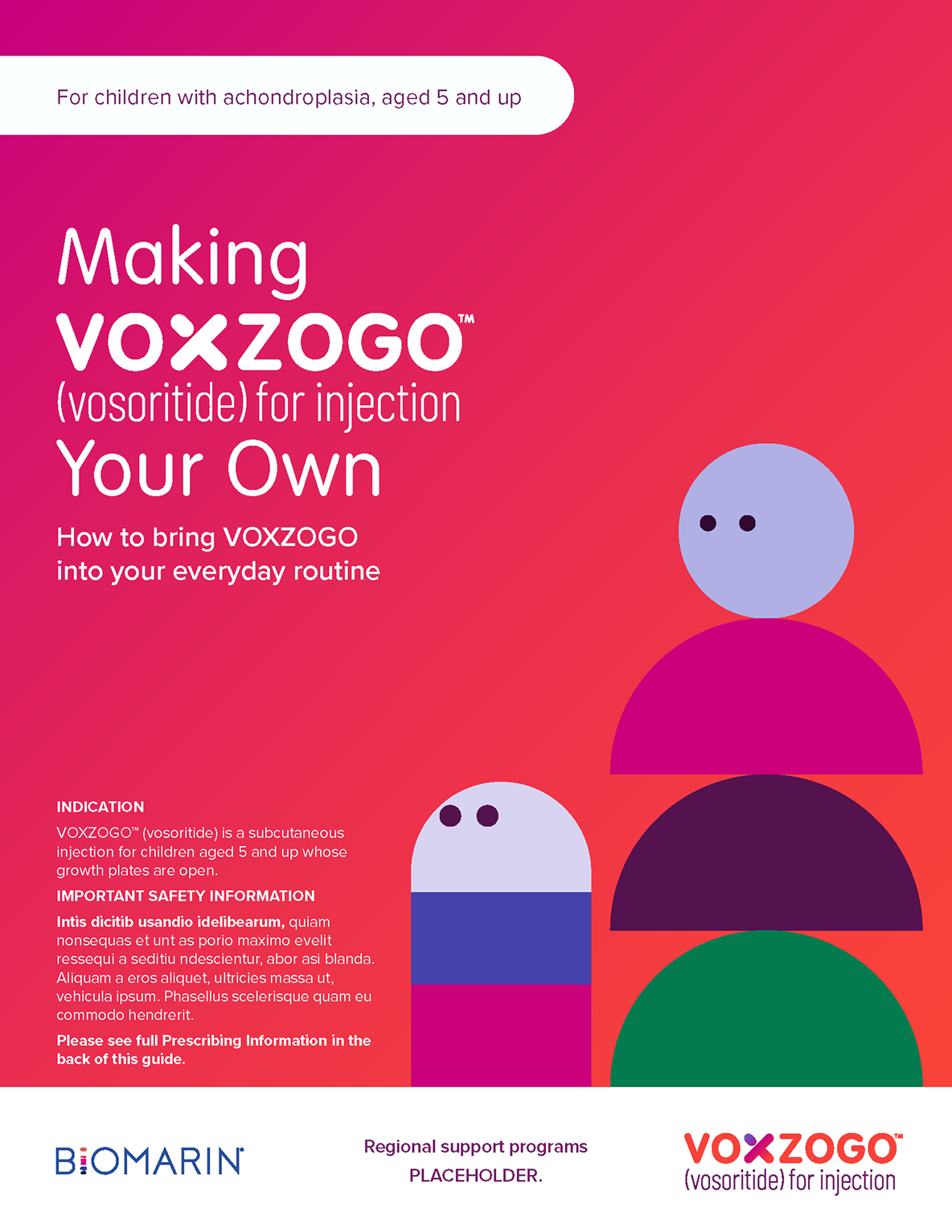 Voxzogo materials