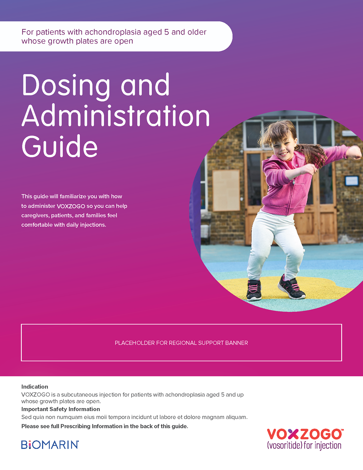 Voxzogo patient materials